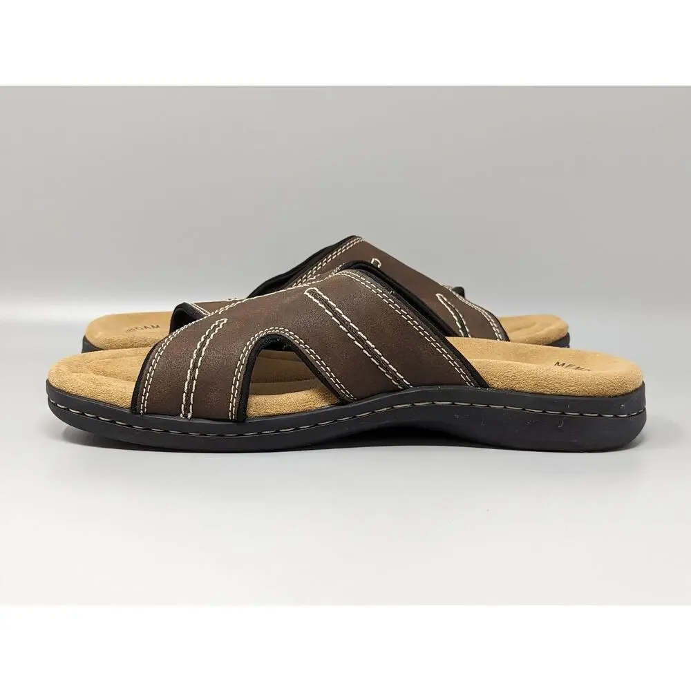 Dockers Sunland Casual Memory Foam Comfort Outdoor Slip-on Slide Sandals Size 11